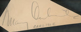 One Frightened Night Mary Carlisle signature cut